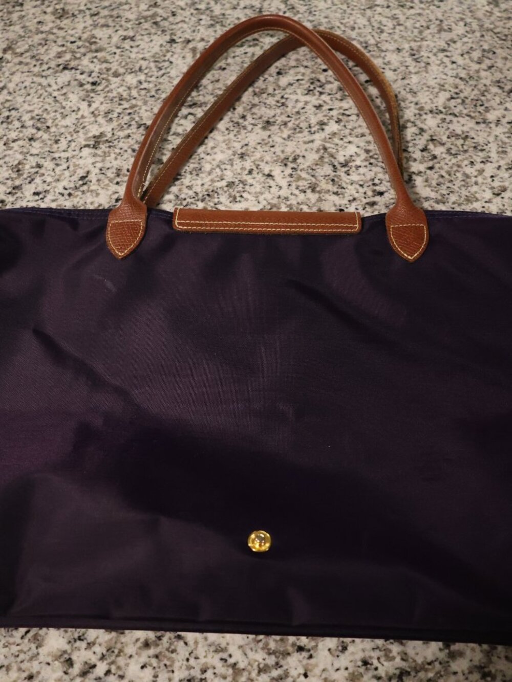 Longchamp Le Pliage Purple Large - Picture 13 of 14